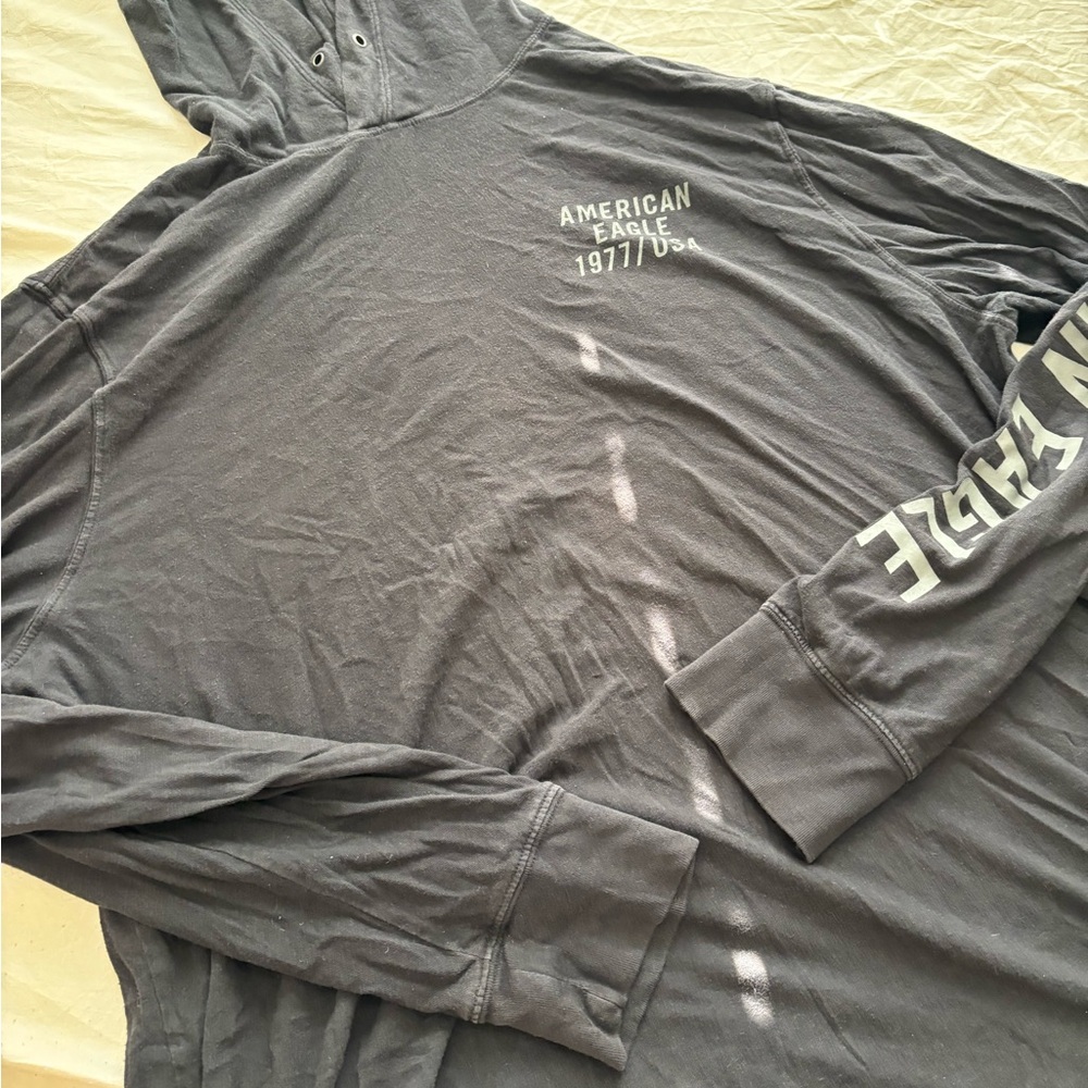 American Eagle Outfitters Charcoal Hoodie